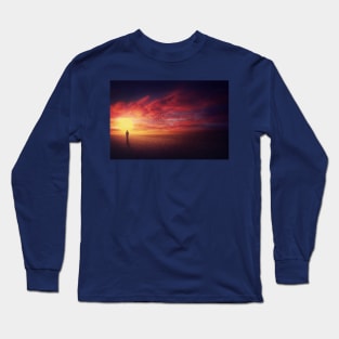 sunset stranger Long Sleeve T-Shirt